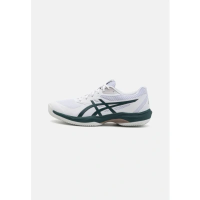 Image de Asics GAME CLAY Chaussures de tennis pour terrebattueerre battue, Homme, Taille: 42, White/saxon green