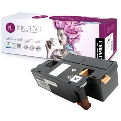 Image de INKDIGO Toner noir 1350B pour imprimante Dell compatible avec 1250C, 1350CNW, 1355CN, 1355CNW, C1760nw, C1765nf, C1765nfw