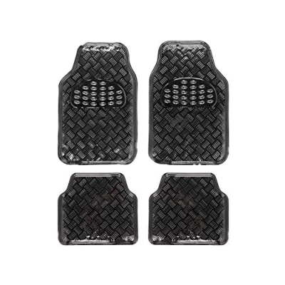 Image de Bc Corona BCCORONA Tapis en Caoutchouc, Aluminium Noir, Nero