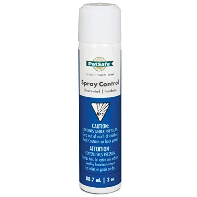 Image de PetSafe Recharge Spray Anti Aboiement, 300 400 Jets, Formule Ecologique, Compatible avec Collier et système de Dressage à Jet (Ancienne Version) Inodore