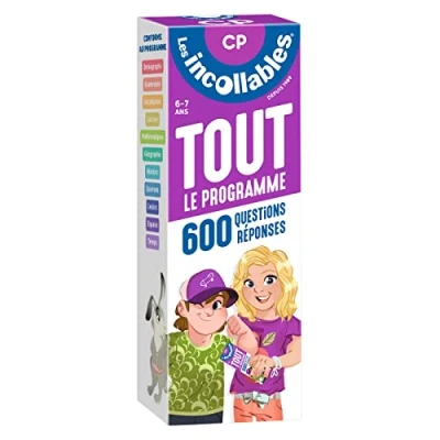 Image de Les incollables Tout le programme du CP 6/7 ans: 600 questions réponses pour réviser en 2 éventails Livre d’occasion Bon