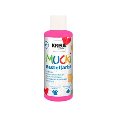 Image de KREUL Mucki Peinture artisanale, 80 ml Rose Version Allemande