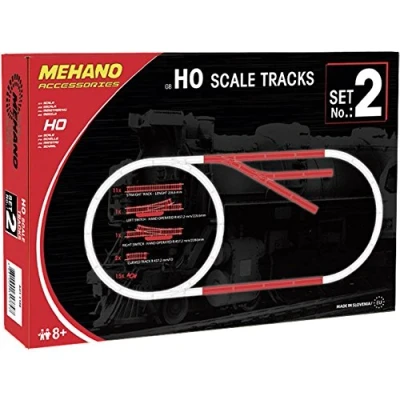 Image de Mehano F102 Modélisme Ferroviaire Coffret De Rails N2, HO