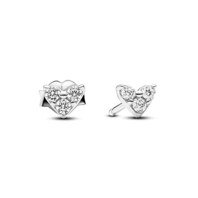 Image de Pandora Timeless 293003C01 Boucles d&#039;oreilles en forme de coeur