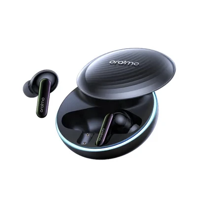 Image de Oraimo SpaceBuds Écouteurs intra auriculaires Bluetooth ANC, 40 Heures de Lecture, 5.4 avec 4 Mic ENC, IP54 Waterproof, annulation du bruit ANC