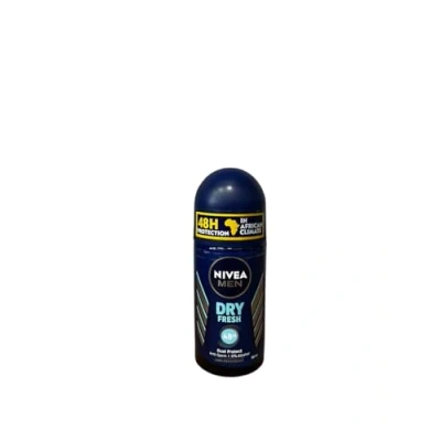 Image de NIVEA MEN Dry Fresh roll on Pack (6 x 50 ml), déodorant anti transpirant avec protection 72h, pour homme testé dans la vie réelle