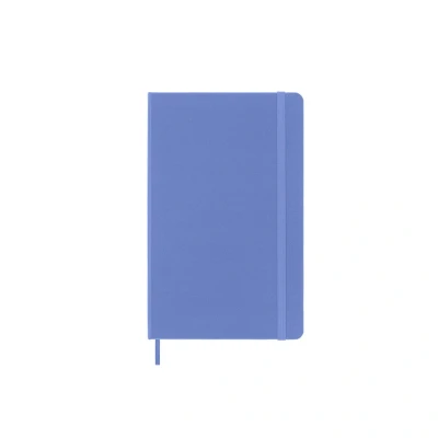 Image de Moleskine Carnet Large Uni Couverture Rigide Hortensia Bleu