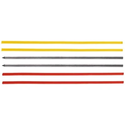 Image de Edding 8881 mines de recharge pour crayon à papier trous set 6 assorti plume 2,8 mm un marquage précis sur des surfaces très lisses et foncées