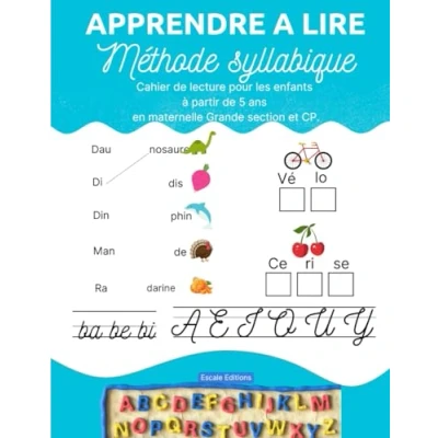 Image de Apprendre à Lire méthode syllabique.: Cahier de lecture pour les enfants partir 5 ans en maternelle Grande Section et CP.