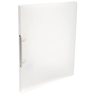 Image de Exacompta Réf. 54160E 1 Classeur souple PP translucide Chromaline 2 anneaux ronds diamètre 15 mm Dos 20 Dimensions extérieures : 32 x 25 cm Format à classer A4 Coloris incolore