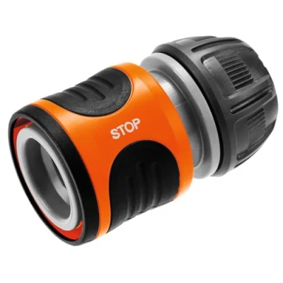 Image de Gardena Conector, Noir/Orange, 13 mm (1/2&quot;) et 15 (5/8&quot;)