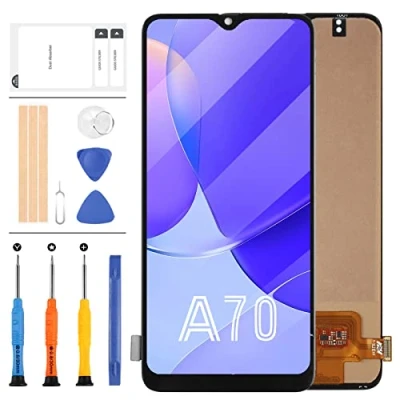 Image de Kit de remplacement d&#039;écran pour Samsung A70 2019 LCD A705 A705FN A705MN/DS SM A705F Écran tactile Digitizer Assemblée Pièces réparation avec film protecteur + outils