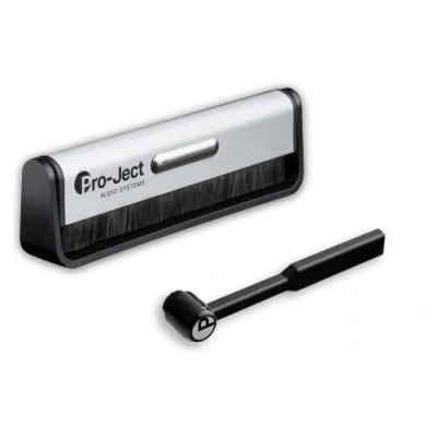 Image de Pro Ject Kit de Nettoyage Basic en Fibre Carbone pour disques vinyles et Brosse à Aiguille
