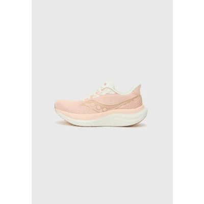 Image de Saucony Triumph 23 Chaussures de running sur route, Femme, Taille: 37, Cameo/quartz Matière synthétique / textile