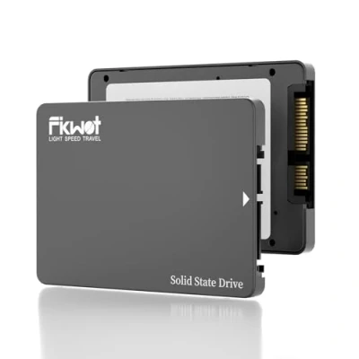 Image de Fikwot FX812 512Go SSD SATA III 2,5&quot; 6 Go/s, Internes, 3D NAND TLC, Cache SLC, Jusqu&#039;à 560 Mo/s, Compatible avec Ordinateur Portable et PC de Bureau, Disque Dur Interne 2.5