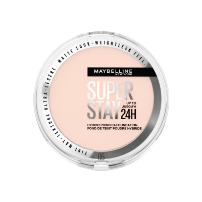 Image de Maybelline New York Super STAY Hybrides Powder Makeup Fond de teint, Femme, Taille: 9 g, Sand