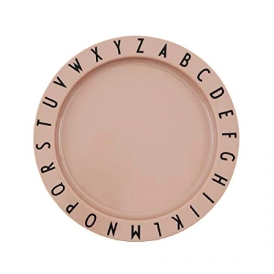 Image de Design Letters Assiettes Plates pour bébés et enfants Assiette Personnalisée en Tritan Dessert Party Service de table a Pates, Salade, Soupe Décor, Cadeau Lave Vaissell 20cm