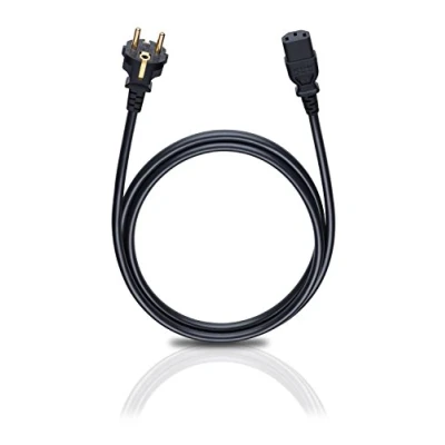 Image de Oehlbach 17040 Cble d&#039;alimentation 1,5 m Noir