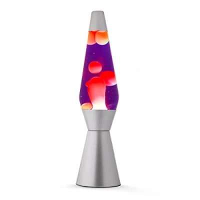 Image de I TOTAL Lampe à Lave Magma/Lampe (argent violet/jaune)