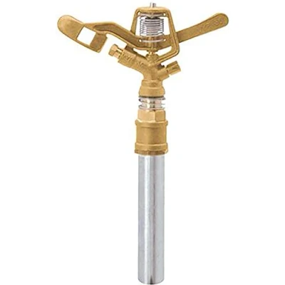 Image de Geka 57.5670.9 V 35 S Arroseur Canon Rotatif avec Trépied Or/Argent 48 x 28 cm