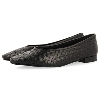 Image de Gioseppo Color DE Trenzada PARA BOGN Ballerines, Femme, Taille: 38, Black Cuir