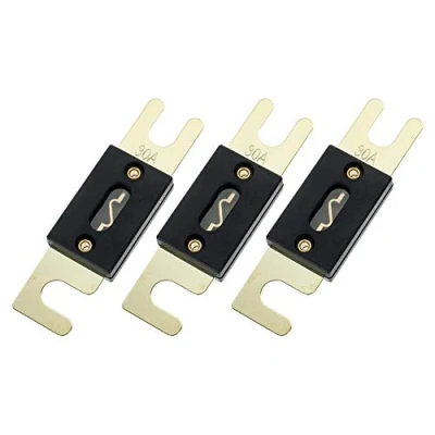 Image de BOJACK 30 A 32 VDC ANL Fusible à Plats pour système audio et vidéo de voiture (Paquet 3 pièces)