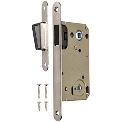 Image de KOTARBAU® Serrure à encastrer magnétique + gâche Méthode fiable pour fermer les portes magnétiques WC