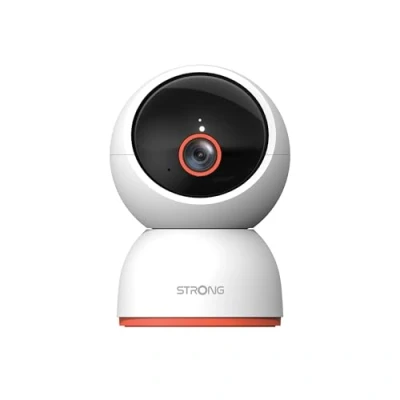Image de STRONG Caméra surveillance Wifi SHC08IR0 W 4K(8MP) Détection bébé, animaux Panoramique Nocturne Audio bidirectionnel