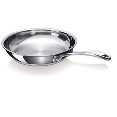Image de Beka 12068374 Chef Poêle à frire en acier inoxydable 26 cm, Blanc