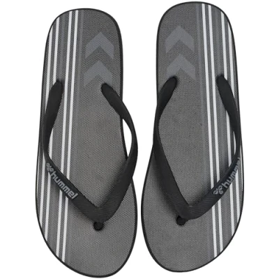 Image de Hummel Multi Stripe Tongs, Taille: 38, Black Matière synthétique