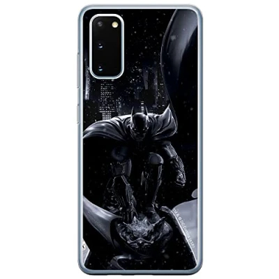 Image de ERT GROUP Coque de téléphone Portable pour Samsung S20 / S11E Original et sous Licence Officielle DC Motif Batman 021 Parfaitement adapté à la Forme du Portable, en TPU