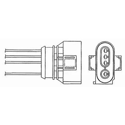 Image de NGK 5750 Sonde lambda 4 AUDI: A4 B5 Berline, A6 C5 Avant, VOLKSWAGEN: Passat GP Break, Berline