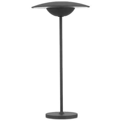 Image de REV Tower lampe de table LED, sans fil, chevet, à intensité variable, hauteur 38 cm, 200 lm, 2 W, batterie 4000 mAh, noire