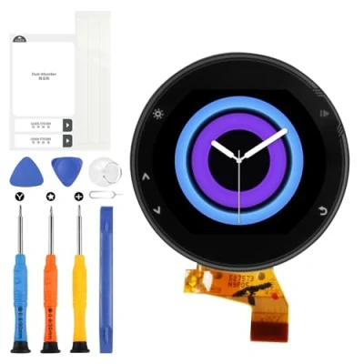 Image de ARSSLY Écran LCD pour Garmin Forerunner 735 XT 735XT Montre Affichage Smartwatch Digitazer Tactile Remplacement Assemblée Verre avec Outils (Gris)