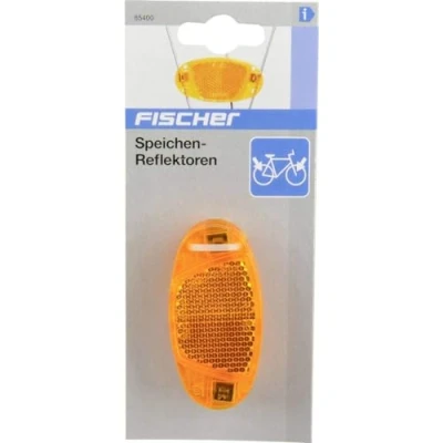 Image de fischer Mixte R flecteur de v lo 85400 Orange, jaune, Taille unique EU