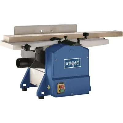 Image de Scheppach Raboteuse &amp; Dégauchisseuse compacte HMS850 Puissance 1250W 2 fers en acier rapide Largeur de rabotage 204mm Hauteur passage 120mm Régime l&#039;arbre 8500 1min
