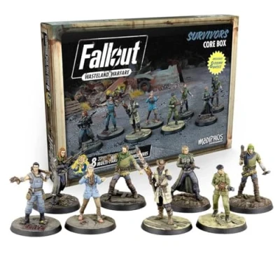 Image de Modiphius Entertainment Fallout Wasteland Warfare Survivors: Core Box Miniatures Unpainted