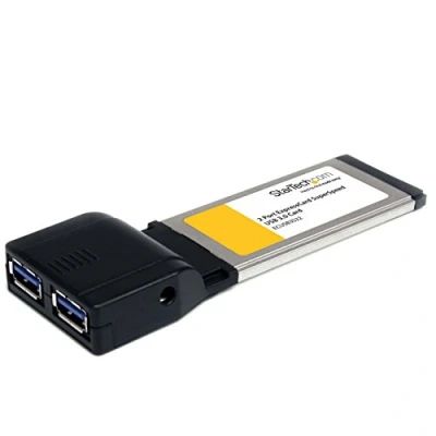 Image de StarTech.com Carte Adaptateur ExpressCard vers 2 Ports USB 3.0 avec Support UASP Neuf