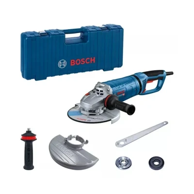 Image de Bosch Professional meuleuse angulaire filaire GWS 27 230 PR (puissance 2 700 W, Ø disque : mm, PROtection switch, Vibration Control et avec capot de protection, dans coffret transport)