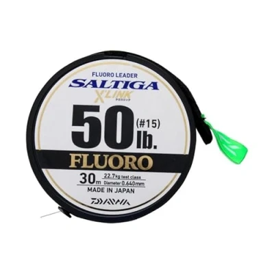 Image de Fil de pêche DAIWA Saltiga X Link 30m D.0.33mm R.7.3kg Translucent