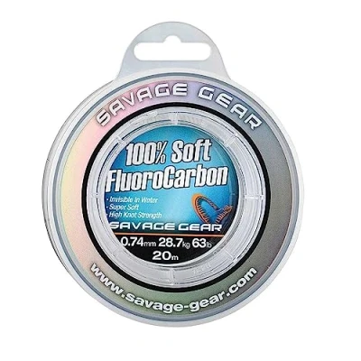 Image de SavageGear FLUOROCARBONE SAVAGE GEAR SOFT FLUORO CARBON