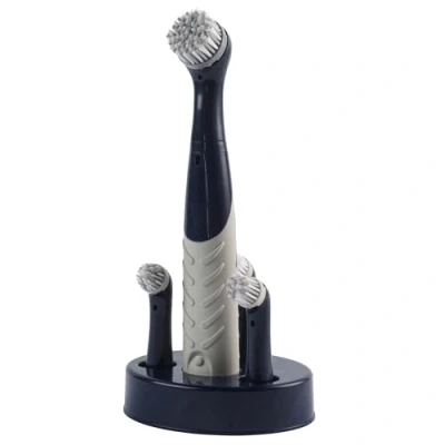 Image de Beldray LA030100FEU7 Brosse Turbo à Nettoyage Profond avec 4 têtes de brosses oscillantes, poignée antidérapante, Support Inclus pour Un Rangement Pratique, précision Rapide