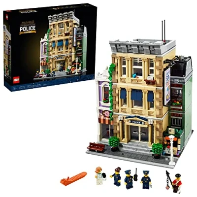 Image de LEGO Police Station 10278 Building Kit; A Highly Detailed Displayable Model for Adults, New 2021 (2,923 Pieces)