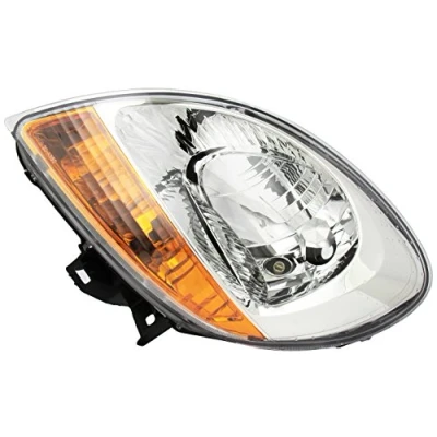 Image de TYC 20 0362 15 2 Phares gauche H4 jaune pour circulation à droite avec porte lampe, sans moteur électrique RENAULT: Kangoo I Express,