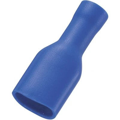 Image de Cosse clip 2.8 mm x 0.5 TRU COMPONENTS FDFD2 110(5) 180 entièrement isolé bleu 50 pc(s)