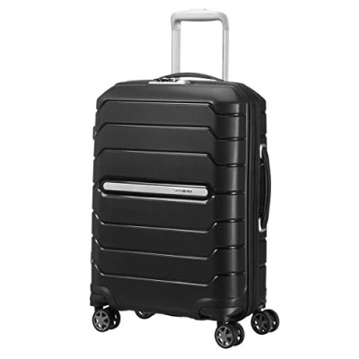 Image de Samsonite Flux Spinner S Expandable Bagage à Main Extensible, 55 cm, 44 L, Noir (Black)