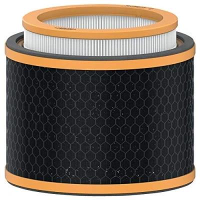 Image de Leitz TruSens Filtre à Tambour HEPA Spécial Odeurs et C.O.V., 3 en 1 (Préfiltre Maille, Charbon), Compatible avec les Purificateurs d&#039;Air Z 3000 3500, 2415125