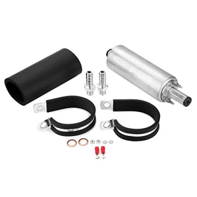 Image de EBTOOLS pour pompe externe Walbro inline fuel pump GSL392 à carburant en ligne Walbro, haute pression universelle 255 LPH avec kit