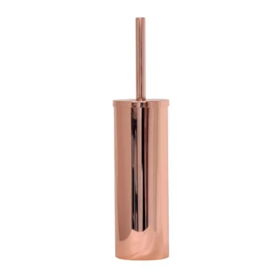 Image de MSV Brosse Wc avec support Acier Inox Doha Effet Cuivre