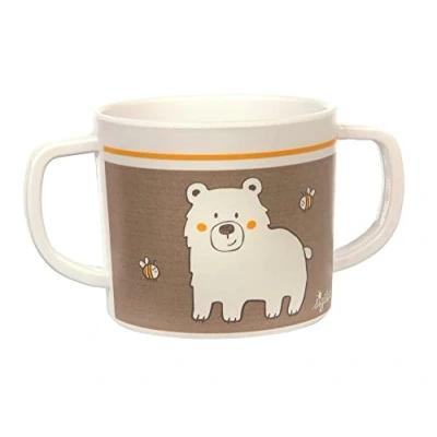 Image de Sigikid 25386 HoniBoni Bear RPET Tasse pour enfant recommandée les enfants âgés de 2 ans Durable, robuste et durable